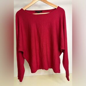 NWT Cyrus Red Long Sleeve Sweater sz L
